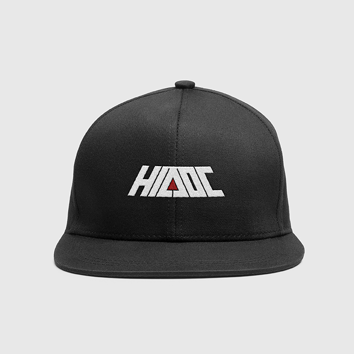 HILLOC Logo on a black cap